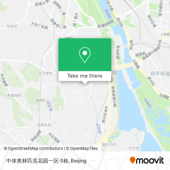 中体奥林匹克花园一区-5栋 map
