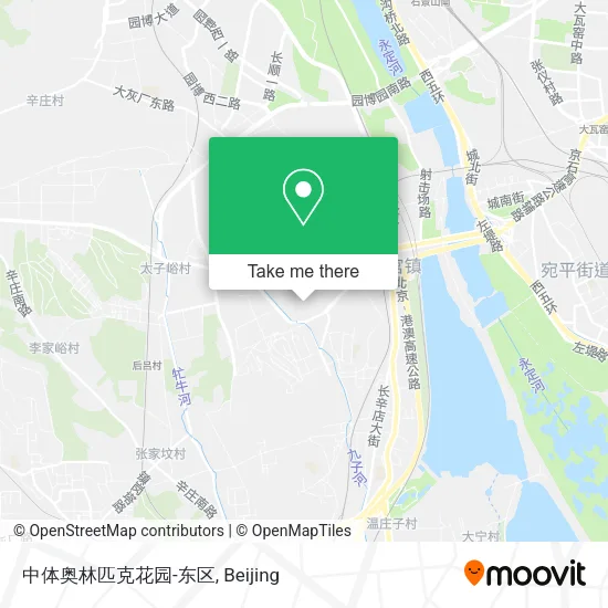 中体奥林匹克花园-东区 map