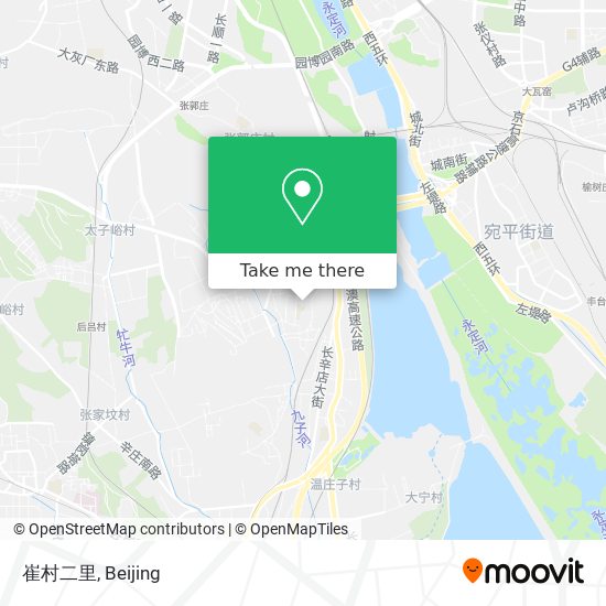 崔村二里 map