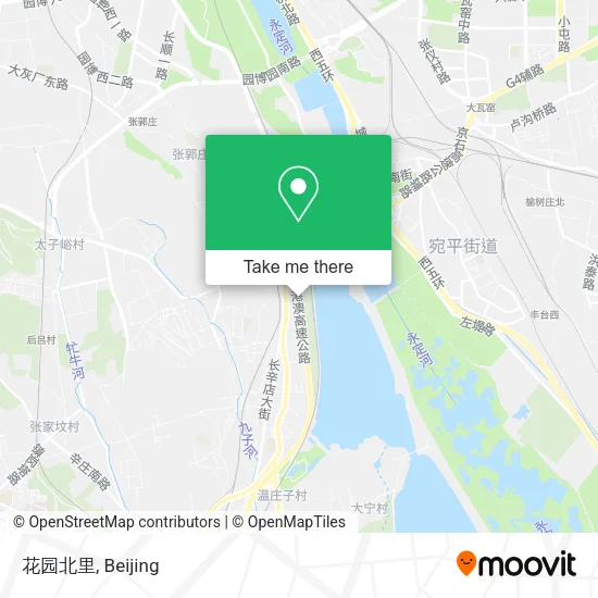 花园北里 map