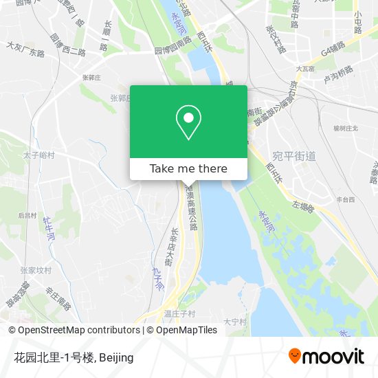 花园北里-1号楼 map