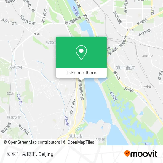 长东自选超市 map