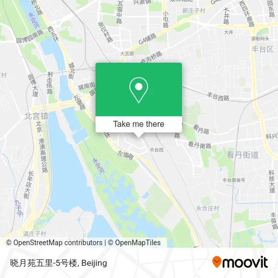 晓月苑五里-5号楼 map