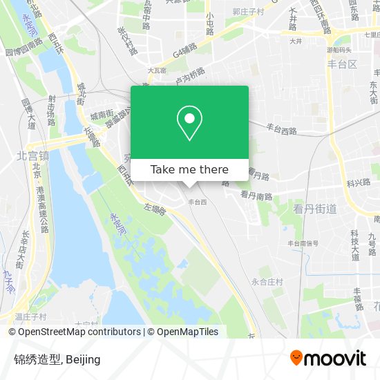 锦绣造型 map