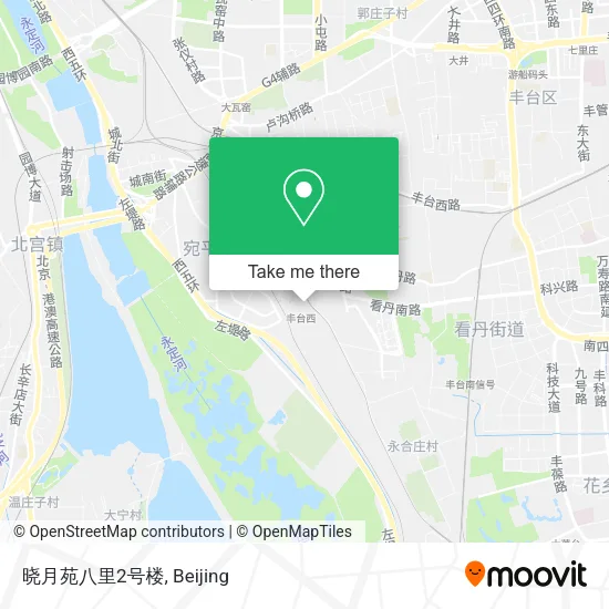 晓月苑八里2号楼 map