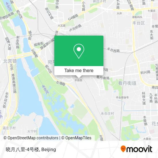 晓月八里-4号楼 map