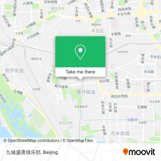 九城盛唐俱乐部 map