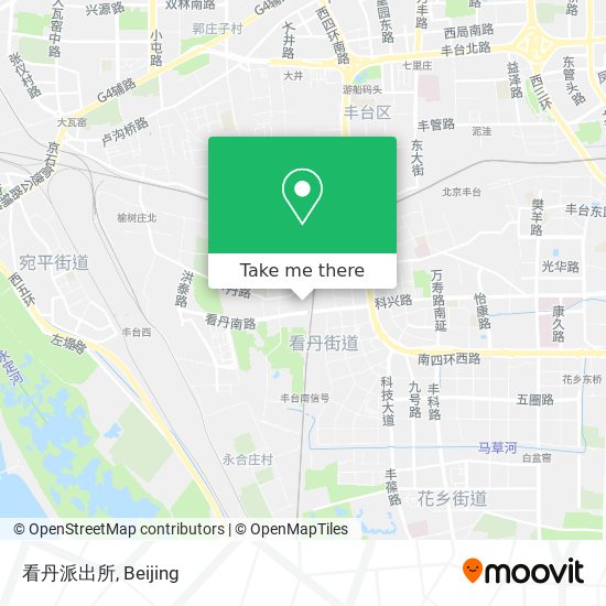 看丹派出所 map