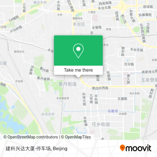 建科兴达大厦-停车场 map