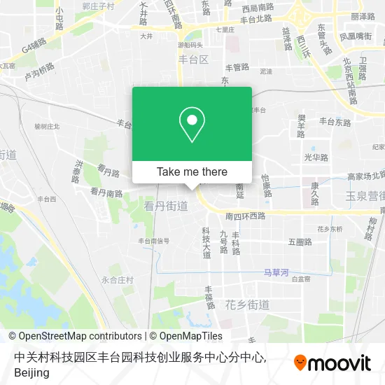 中关村科技园区丰台园科技创业服务中心分中心 map