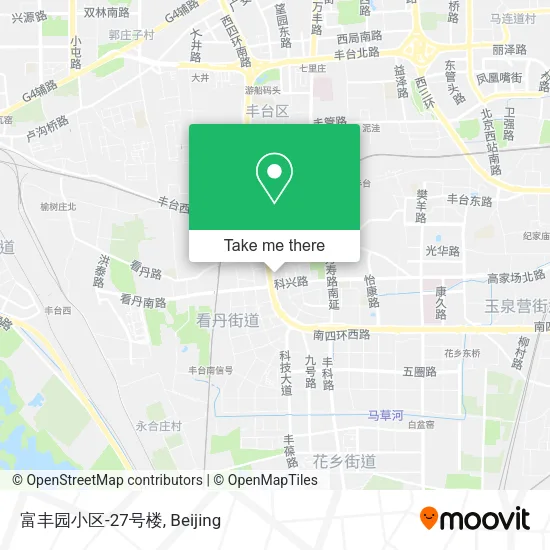 富丰园小区-27号楼 map