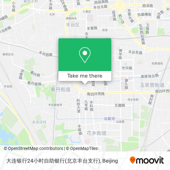 大连银行24小时自助银行(北京丰台支行) map