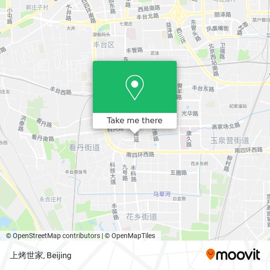上烤世家 map