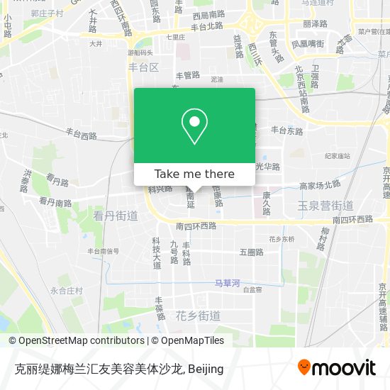 克丽缇娜梅兰汇友美容美体沙龙 map