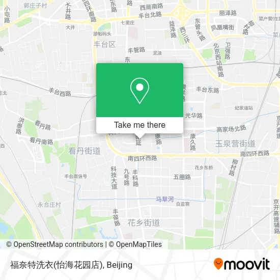 福奈特洗衣(怡海花园店) map