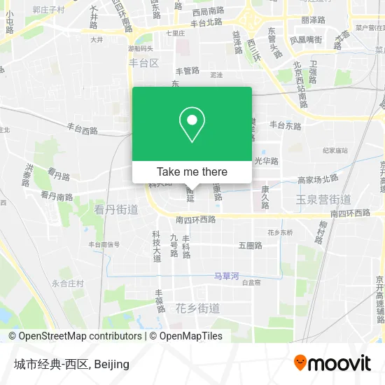 城市经典-西区 map