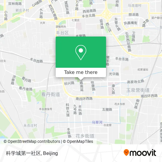 科学城第一社区 map