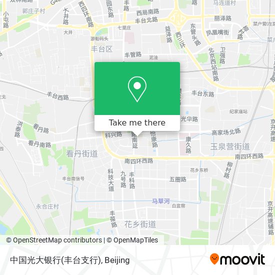 中国光大银行(丰台支行) map