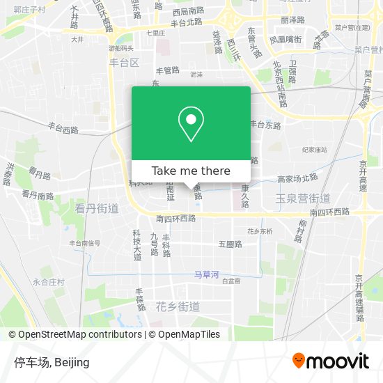 停车场 map