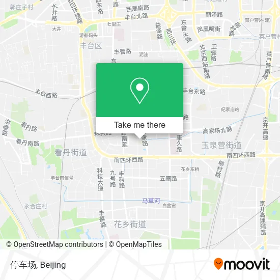 停车场 map