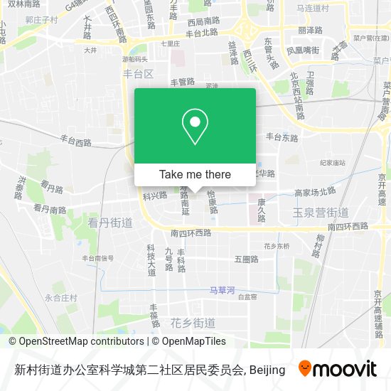新村街道办公室科学城第二社区居民委员会 map
