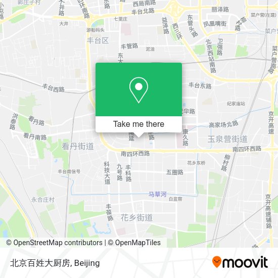 北京百姓大厨房 map