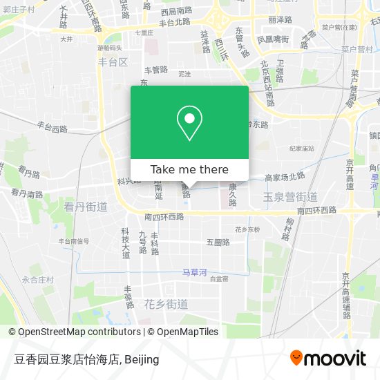 豆香园豆浆店怡海店 map