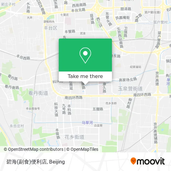 碧海(副食)便利店 map