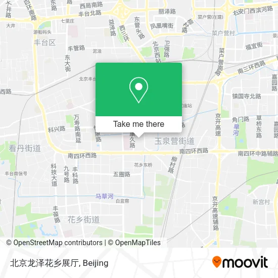 北京龙泽花乡展厅 map