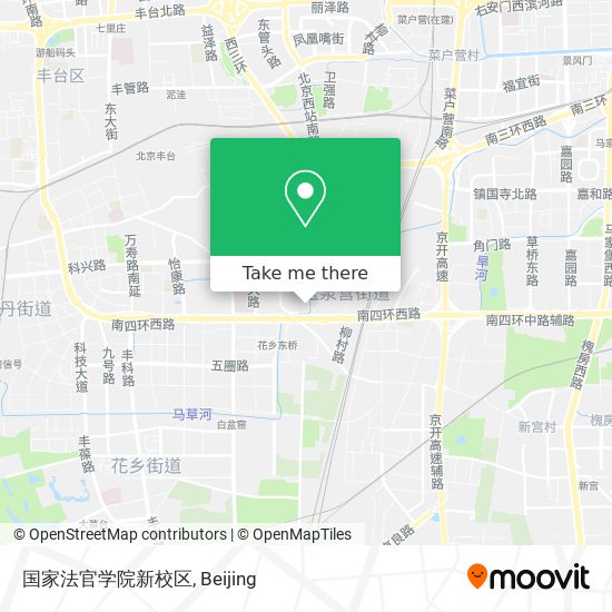 国家法官学院新校区 map