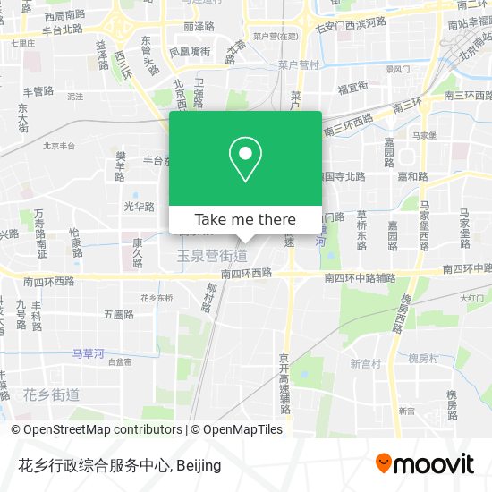 花乡行政综合服务中心 map