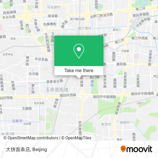 大饼面条店 map