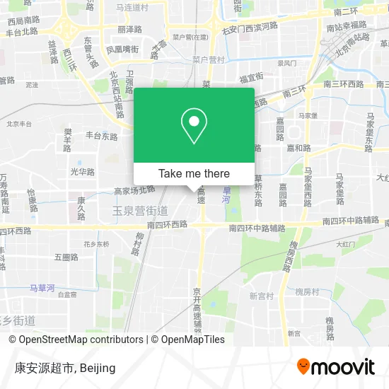 康安源超市 map