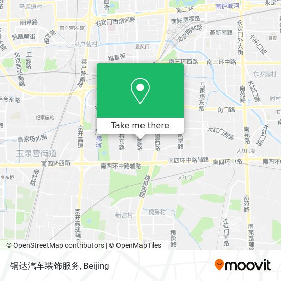 铜达汽车装饰服务 map