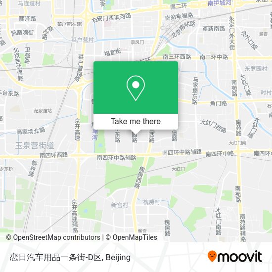 恋日汽车用品一条街-D区 map