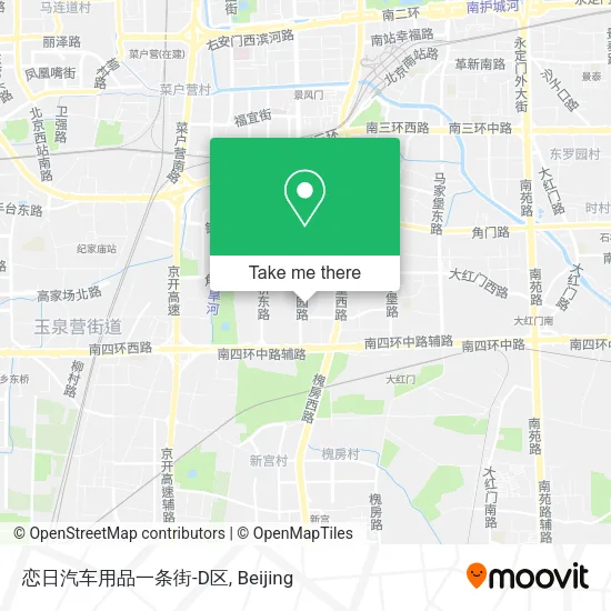 恋日汽车用品一条街-D区 map