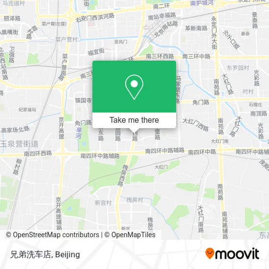 兄弟洗车店 map