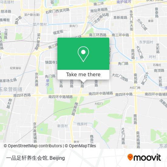 一品足轩养生会馆 map