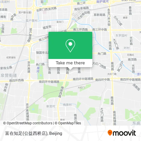 富在知足(公益西桥店) map