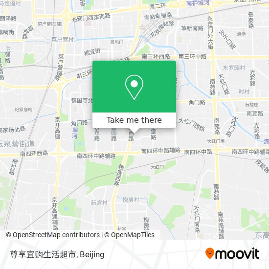 尊享宜购生活超市 map