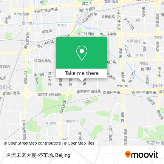 名流未来大厦-停车场 map