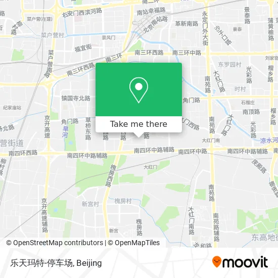 乐天玛特-停车场 map