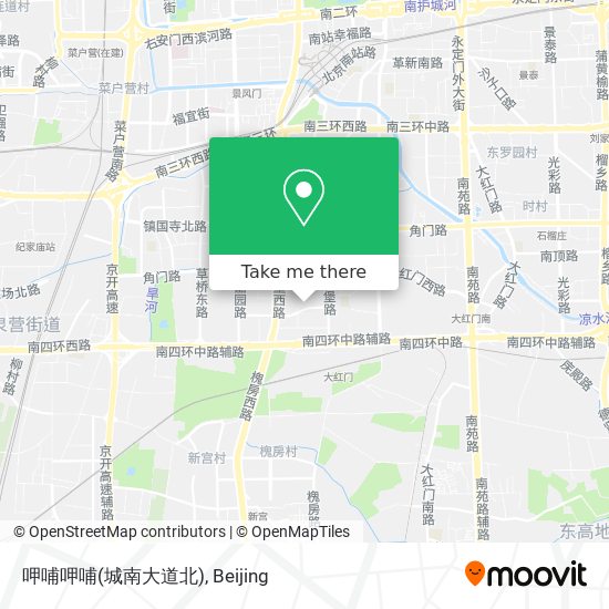 呷哺呷哺(城南大道北) map