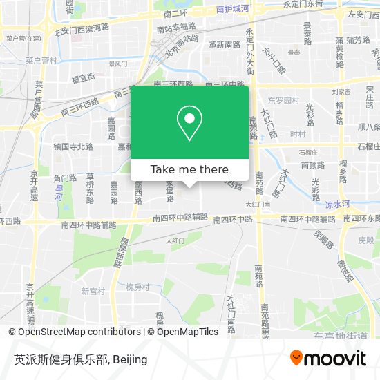 英派斯健身俱乐部 map