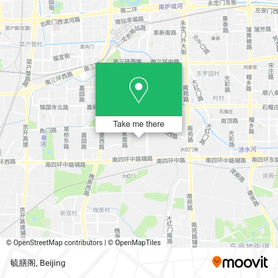 毓膳阁 map
