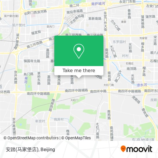 安踏(马家堡店) map