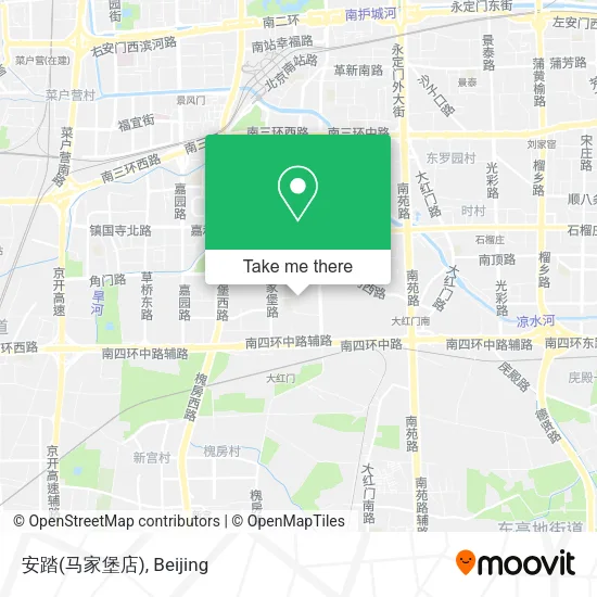 安踏(马家堡店) map