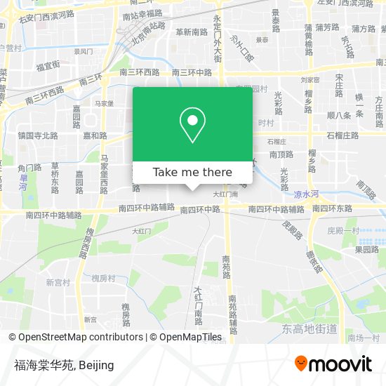 福海棠华苑 map