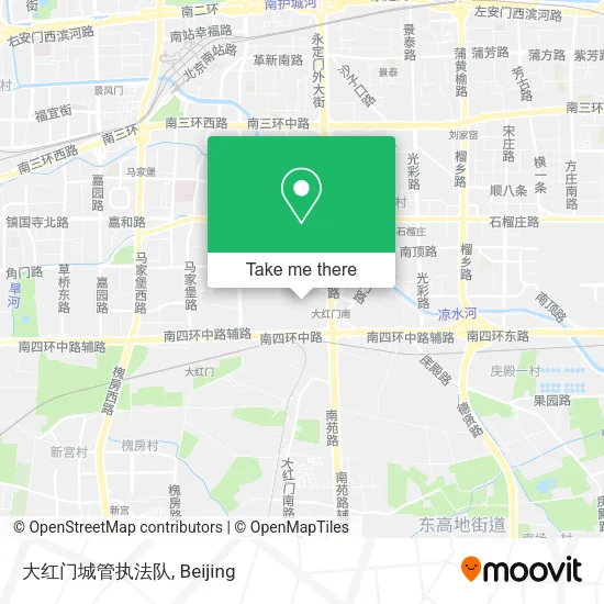 大红门城管执法队 map
