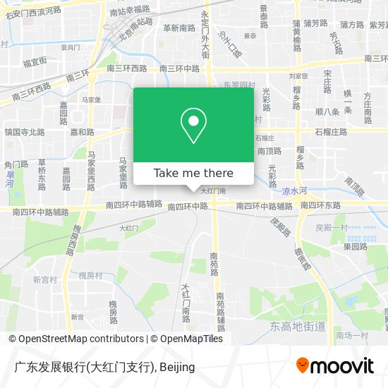 广东发展银行(大红门支行) map